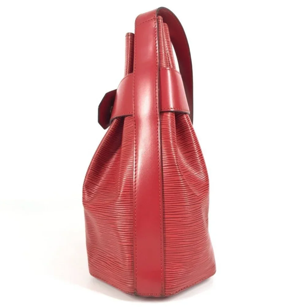 LOUIS VUITTON Epi SAC DePaul PM Shoulder Bag Epi Leather Castilian Red - Picture 3 of 14